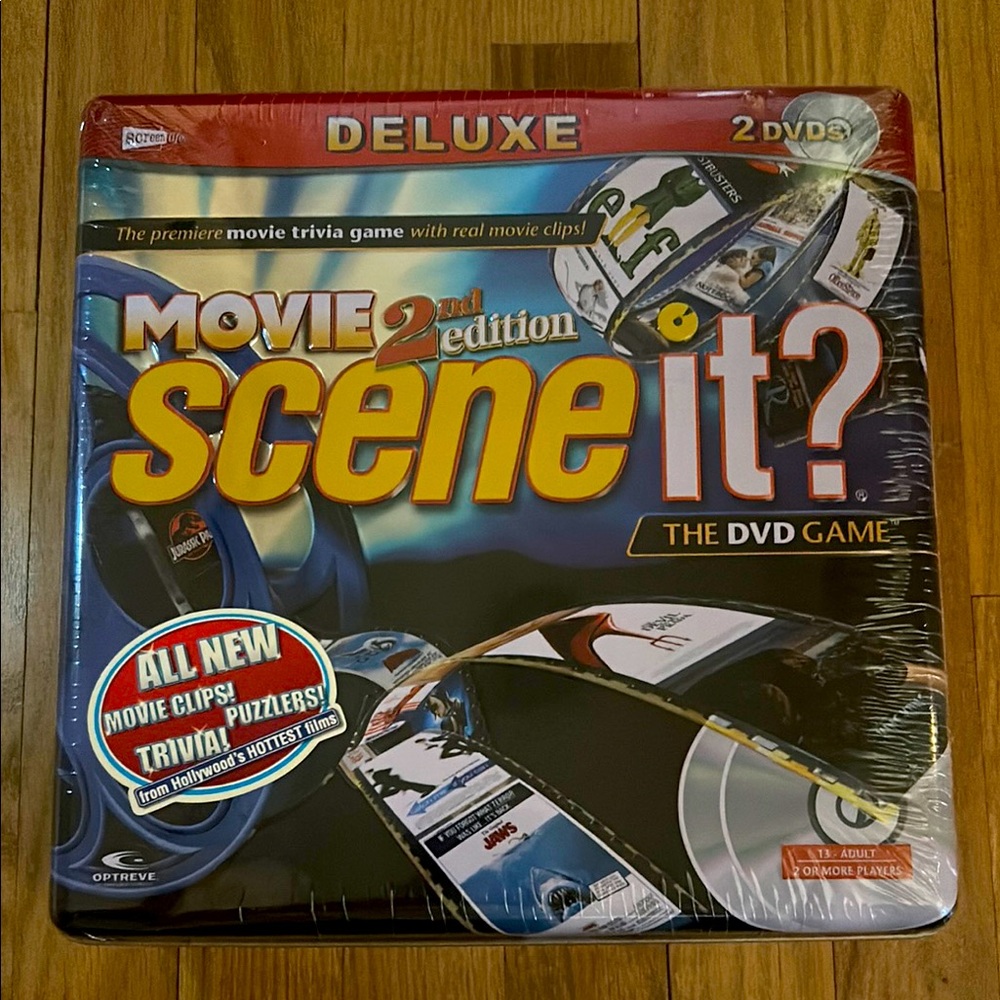 🍪Scene It? Movie Trivia Game with DVDs 📀